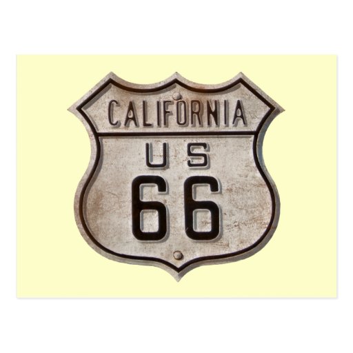 Historic Highway Road Sign Post Cards