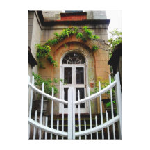 Historic Home in Charlston Gallery Wrapped Canvas