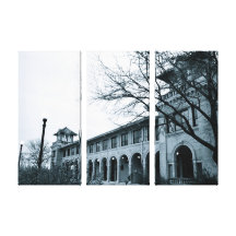 Historic Landmarks Stretched Canvas Prints