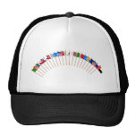Historic Texas Flags Trucker Hat