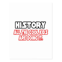 History...Cool Kids Postcards