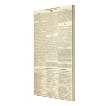 History of Greece Chronology Gallery Wrapped Canvas
