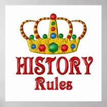 HISTORY Rules posters