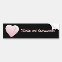 Hitta ett botemedel! Bumper Sticker