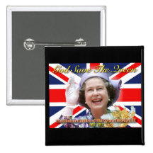 HM Queen Elizabeth II Diamond Jubilee Pins