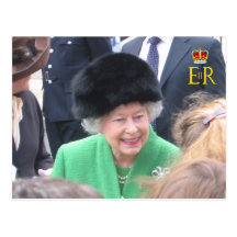 HM The Queen's Diamond Jubilee Postcard