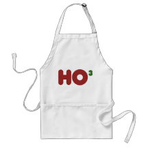 Ho 3 Nerdy Christmas Apron