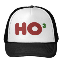 Ho 3 Nerdy Christmas Mesh Hat