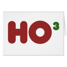 Ho 3 Nerdy funny christmas Cards