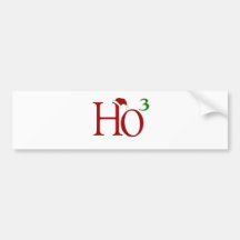 Ho Ho Ho Bumper Stickers