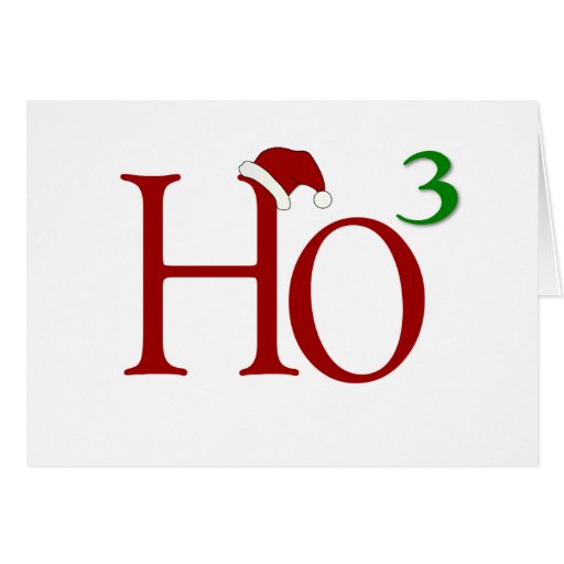 Ho Ho Ho Greeting Cards