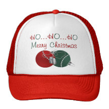 HO HO HO Merry Christmas Hats