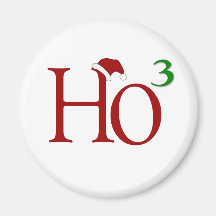 Ho Ho Ho Refrigerator Magnet