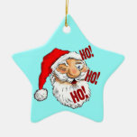 Ho Ho Ho Santa Claus Ornament