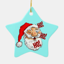 Ho Ho Ho Santa Claus Ornament