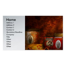 Hobby - Smoker - Smoking pipes Business Card Template