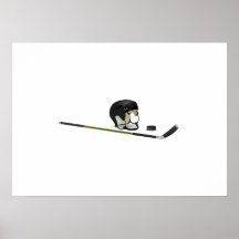 Hockey Gear Posters