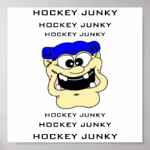 HOCKEY JUNKY PRINT