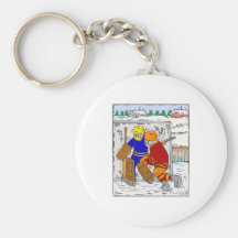 Hockey Kids Key Chains
