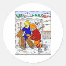Hockey Kids Stickers