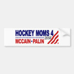 Hockey Moms for McCain Palin Bumper Sticker