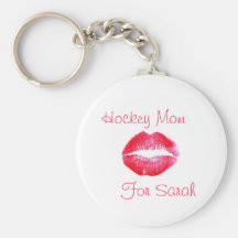 Hockey Mum for Sarah Key Chain