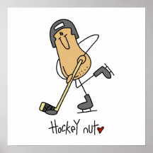 Hockey Nut T-shirts and Gifts Print