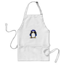 Hockey Penguin - Blue Aprons