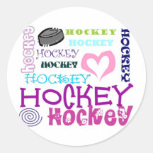 Hockey Repeating Stickers