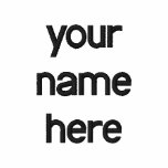 hoddie with name embroidered hoody