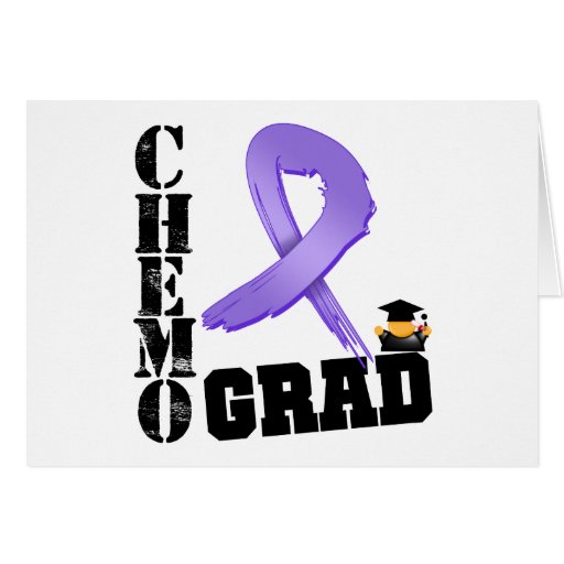 Hodgkin's Lymphoma Chemo Grad Cards