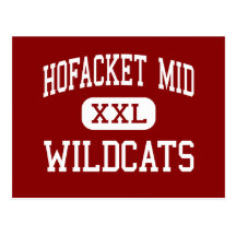 Hofacket Mid - Wildcats - High - Deming New Mexico Post Card
