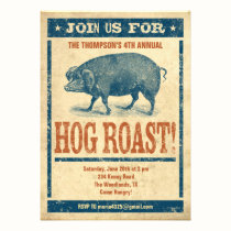 Hog Roast Invitations invitations