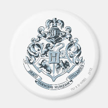 Hogwarts Crest Blue Refrigerator Magnets