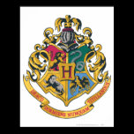 Hogwarts Crest Full Colour posters