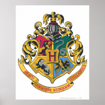 Hogwarts Crest Full Colour Poster