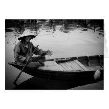 Hoi An Small Boat Cards
