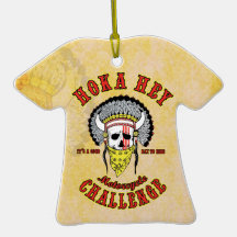 Hoka Hey Challenge T-Shirt Ornament