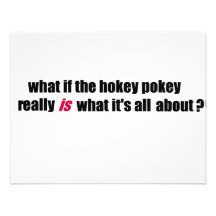 Hokey pokey personalised announcement