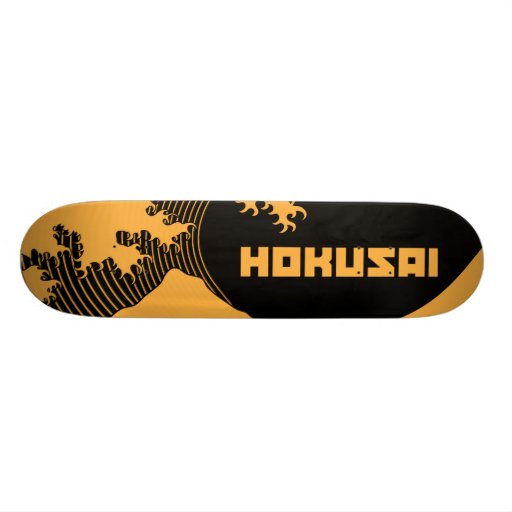 Hokusai - The Great Wave Custom Skate Board
