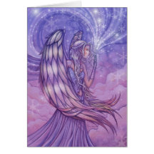 Holiday Angel Christmas Card