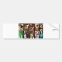Holiday Angels I Customisable Bumper Sticker