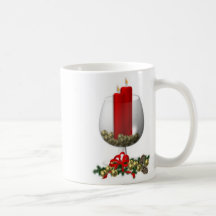 Holiday Candles Coffee Mug