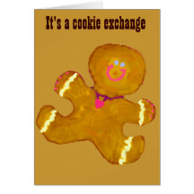 Holiday Cookie Exchange Cards