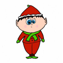 Holiday Elf Photo Cutouts