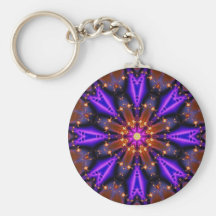 Holiday fireworks keychain