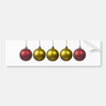 holiday greetings bumper sticker