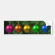 holiday greetings bumper stickers
