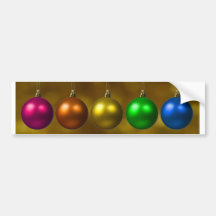 holiday greetings bumper stickers