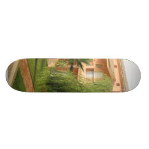 Holiday Houses On Corfu Island In Greece Skate Deck